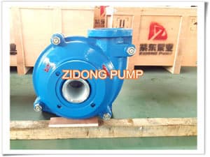 Metal lined Rubber lined warman replace slurry pump